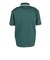 速乾ラインリブ5分袖ポロシャツ BU2545135:65:GREEN