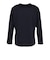 デサント（DESCENTE）長袖プリントTシャツ ST6SLTX1MB NV00
