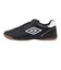 アンブロ（UMBRO）サッカーインドアトレーニングシューズ サッカーシューズ 屋内 室内 アクセレイターサラ WIDE IN UF6SCSF1M BKWH