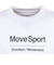 デサント（DESCENTE）長袖プリントTシャツ ST6SLTX1MB WH00