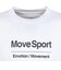 デサント（DESCENTE）長袖プリントTシャツ ST6SLTX1MB WH00
