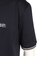 速乾ラインリブ5分袖ポロシャツ BU2545135:19:BLACK
