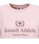 ラッセル（RUSSELL）30/- カレッジ 半袖Tシャツ RBL26S1001 PNK