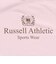 ラッセル（RUSSELL）30/- カレッジ 半袖Tシャツ RBL26S1001 PNK