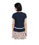 バボラ（BABOLAT）テニスウェア PLAY 半袖Tシャツ BWG6327-NV