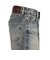 Fire Tribal Leather Patch バギー デニム 2611-08117-02320
