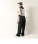 エルケクス（ELKEX）リラックスリネンパンツ EKL6S10018 BLK