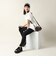 エルケクス（ELKEX）F/S SNOW DESIGN Tシャツ EKL6S10013 WHT