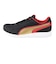 プーマ（PUMA）ジュニア ランニングシューズ レースシューズ スピードモンスター PL ブラック レッド 19536429 スポーツ シューズ