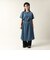 エルケクス（ELKEX）リラックスフィット ワンピース EKL6S10016 BLUE