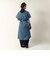 エルケクス（ELKEX）リラックスフィット ワンピース EKL6S10016 BLUE