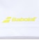 バボラ（BABOLAT）テニスウェア PLAY 半袖Tシャツ BUP6505-WH