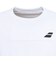バボラ（BABOLAT）テニスウェア PLAY 半袖Tシャツ BUP6504-WH
