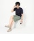 エルケクス（ELKEX）PIQUE ヘンリー 半袖Tシャツ EKM6S10002 NVY