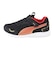プーマ（PUMA）ジュニア ランニングシューズ ベルクロ ベルト付き レースシューズ スピードモンスター V4 ブラック 37890820 スポーツ シューズ