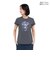 ドライプラス シャインブロック フローラル 半袖Tシャツ CT6S0031-TR864-GRSD CGRY