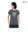 ドライプラス シャインブロック フローラル 半袖Tシャツ CT6S0031-TR864-GRSD CGRY