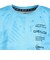 ジュニア ドライプラスクール SEC．GRT 半袖Tシャツ CT6S0037-TR865-GRSD SAX