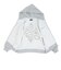 Pierced Tribal Cross ジップ フーディ 2611-08113-00302