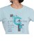 ドライプラスクール シャインブロックUV GEOGRACE 半袖Tシャツ CT6S0027-TR864-GRSD SAX