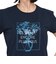 ドライプラス シャインブロック フローラル 半袖Tシャツ CT6S0031-TR864-GRSD NVY