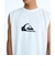 クイックシルバー（Quiksilver）ラッシュガード COMP LOGO サーフタンクトップ 速乾 26SPQLY261025WHT