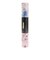 ウィッテム（HUITIEME）ヨガマット 3.5mm ストラップ付 天然ゴム 高グリップ 天然柄 HU20HI8411728 PNK