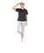 スキンズ（SKINS）半袖Tシャツ レディースロゴ 185-27040-019