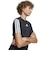 アディダス（adidas）キッズ トレイン エッセンシャルズ スリーストライプス 半袖Tシャツ KQH02-JJ1032