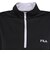 フィラ（FILA）テニスウェア フェイクハーフジップTシャツ CE6SAW039-BK0