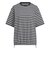 アディダス（adidas）スタジアム クローム オーバーサイズフィット マルチストライプ 半袖Tシャツ T DK594-KF8220