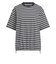 アディダス（adidas）スタジアム クローム オーバーサイズフィット マルチストライプ 半袖Tシャツ T DK594-KF8220