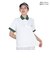 ルコックスポルティフ（lecoqsportif）ジャガード半袖ポロシャツ LU5FHS00L WH00