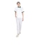 ルコックスポルティフ（lecoqsportif）ジャガード半袖ポロシャツ LU5FHS00L WH00