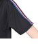 ルコックスポルティフ（lecoqsportif）ジャガード半袖ポロシャツ LU5FHT00L BK00