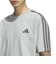 アディダス（adidas）エッセンシャルズ プラス ルーズフィット スリーストライプス シングルジャージー半袖Tシャツ U4243-KF3741