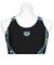 アリーナ（ARENA）フィットネス水着 水泳 フィットネスワンピーススパッツ AS6SWF15L BKGR