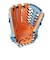 ローリングス（Rawlings）ソフトボール用グラブ グローブ オールラウンド用 左投用 ハイパーテックカラーズ Y719 GS6HTCY719-ORG/CB…