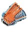ローリングス（Rawlings）ソフトボール用グラブ グローブ オールラウンド用 左投用 ハイパーテックカラーズ Y719 GS6HTCY719-ORG/CB…