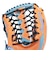 ローリングス（Rawlings）ソフトボール用グラブ グローブ オールラウンド用 左投用 ハイパーテックカラーズ Y719 GS6HTCY719-ORG/CB…