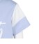 ジュニア 袖メッシュ切替半袖Tシャツ 116846 SAX