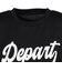ジュニア 袖メッシュ切替半袖Tシャツ 116846 BK