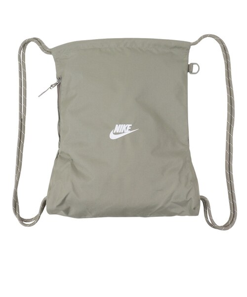 NIKE ヘリテージ ライトシルバー ジムサック ドローストリング ナップザック ナイキ（NIKE）ジムサック ヘリテージ 2.0 ドローストリングバッグ