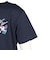 バドミントンウェア ドライTシャツ T-6106U-NVY