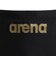 アリーナ（ARENA）水着 メンズ 水泳 フィットネススパッツ ハーフレッグ 黒×ゴールド S-3Lサイズ AS6SWF60M BKGD 大きいサイズ