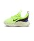 ナイキ（NIKE）ジュニア スポーツシューズ ベルクロ ベルト付き スニーカー フリー ライド TD フラッシュグリーン  IQ5810-700 スポーツ シ…