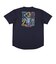 エゴザル（EGOZARU）バスケットボールウェア タイポグラフィーネオン バックプリント Tシャツ EZSS26UST024C372