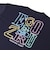 エゴザル（EGOZARU）バスケットボールウェア タイポグラフィーネオン バックプリント Tシャツ EZSS26UST024C372