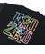 エゴザル（EGOZARU）バスケットボールウェア タイポグラフィーネオン バックプリント Tシャツ EZSS26UST024C001