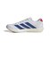 アディダス（adidas）ランニングシューズ トレーニングシューズ 部活 アディゼロ BK ホワイト ブルー NSV99-JQ1677 スポーツ シューズ